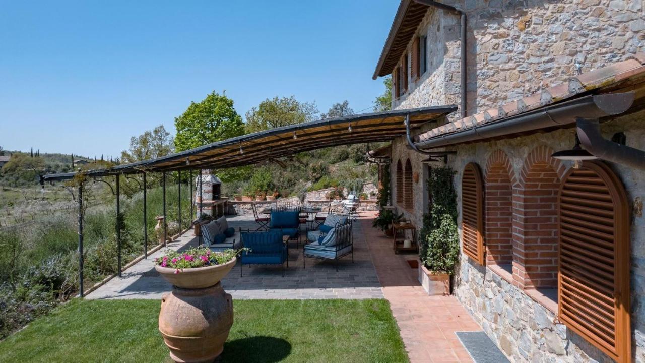 Casa Perano Villa Gaiole in Chianti Kültér fotó