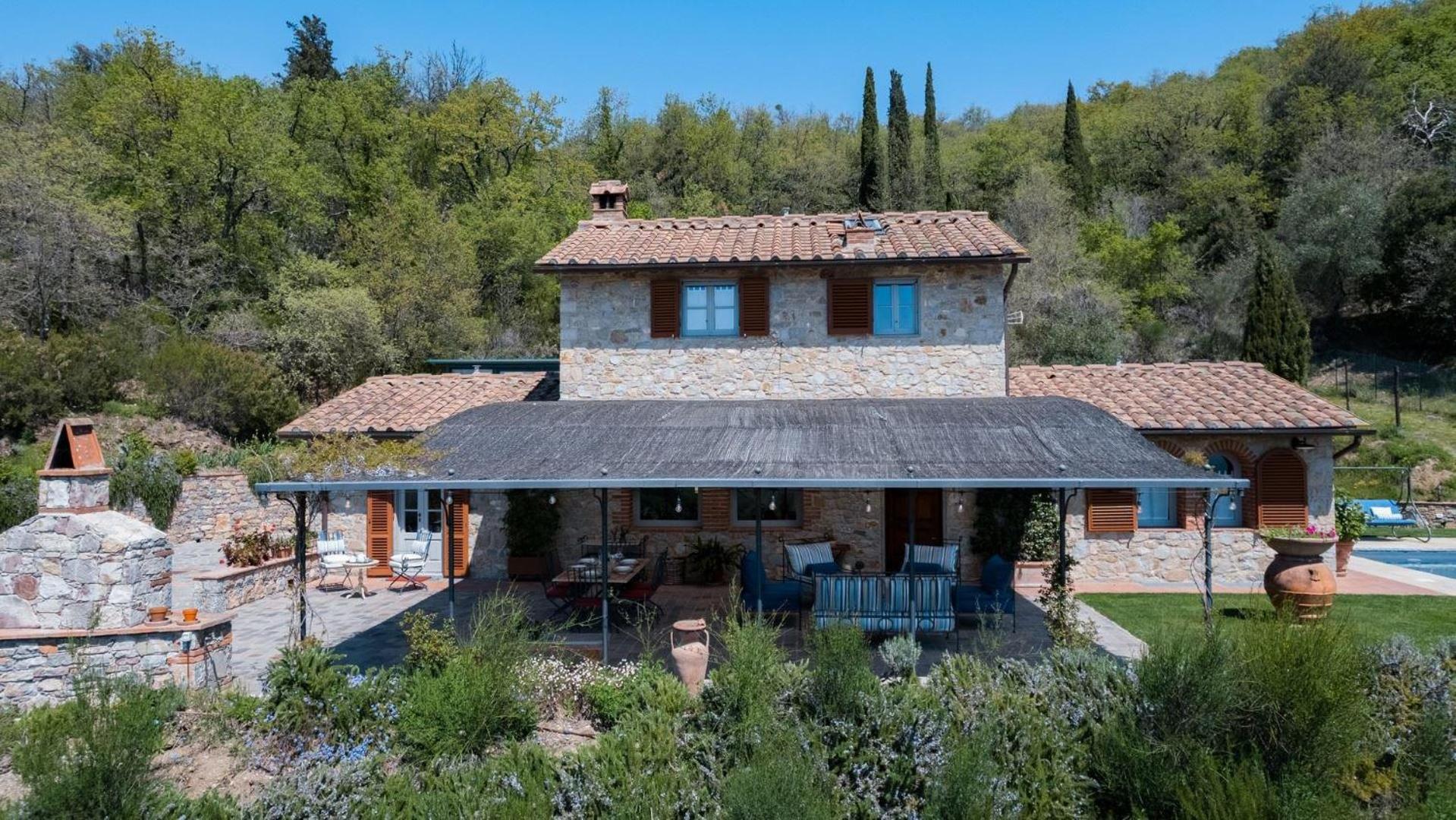 Casa Perano Villa Gaiole in Chianti Kültér fotó